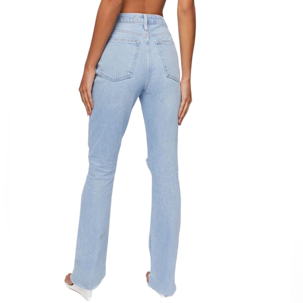 Distressed Bootcut Jeans - Picture 4 of 4